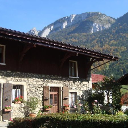 Chez Meme Cour Villa Bellevaux Exterior foto
