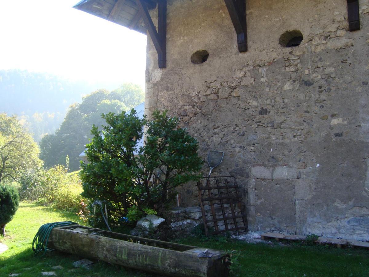 Chez Meme Cour Villa Bellevaux Exterior foto